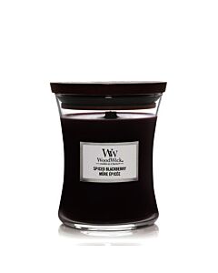WoodWick Spiced Blackberry Medium Jar Candle 

